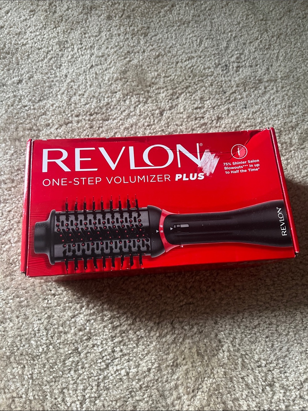 Revlon Red and Black One-Step Volumizer Plus Hair Brush